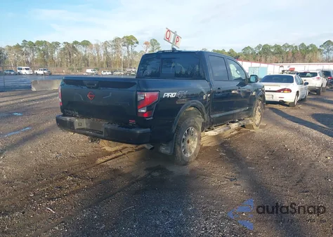 2023 Nissan Titan Pro-4X 4X4 z USA, uszkodzony, nr VIN 1N6AA1ED2PN115583